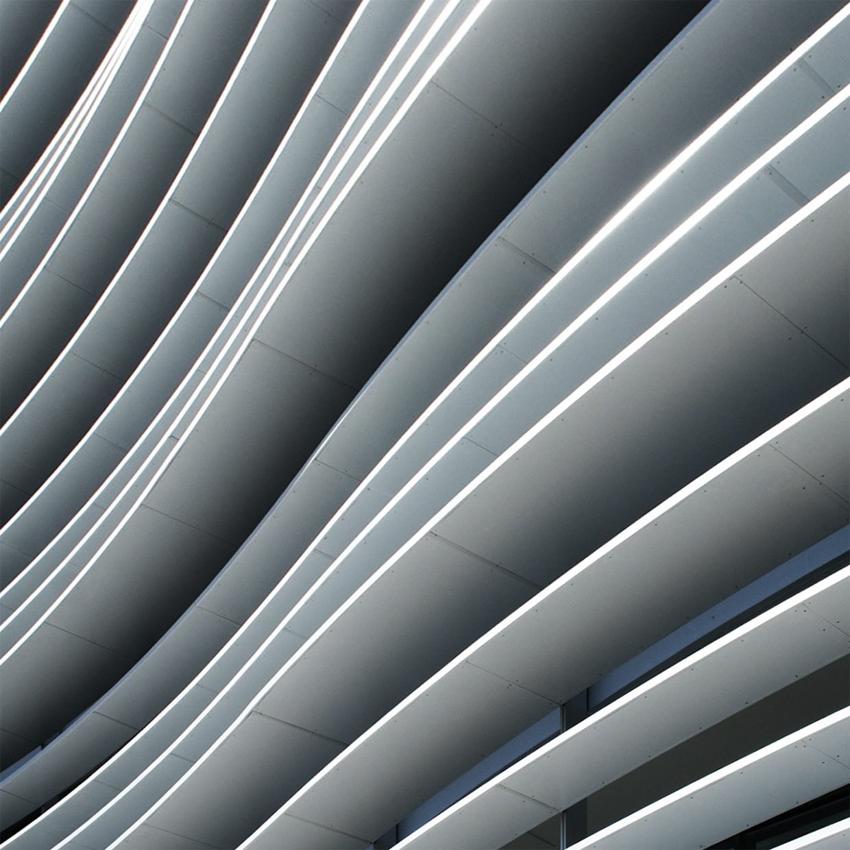 Edifício Bloom — Interior com luz filtrada