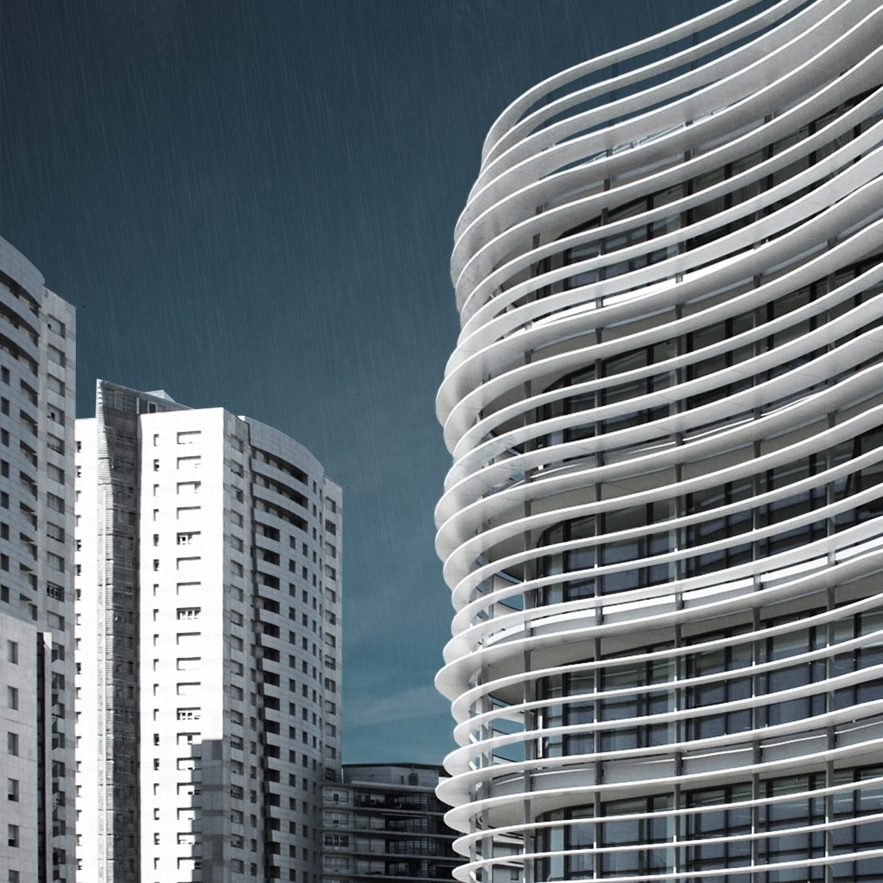 Edifício Bloom — Detalhe da fachada