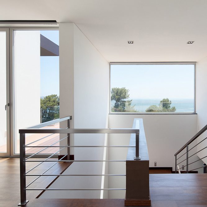 Casa Caxias — Perspetiva completa da moradia