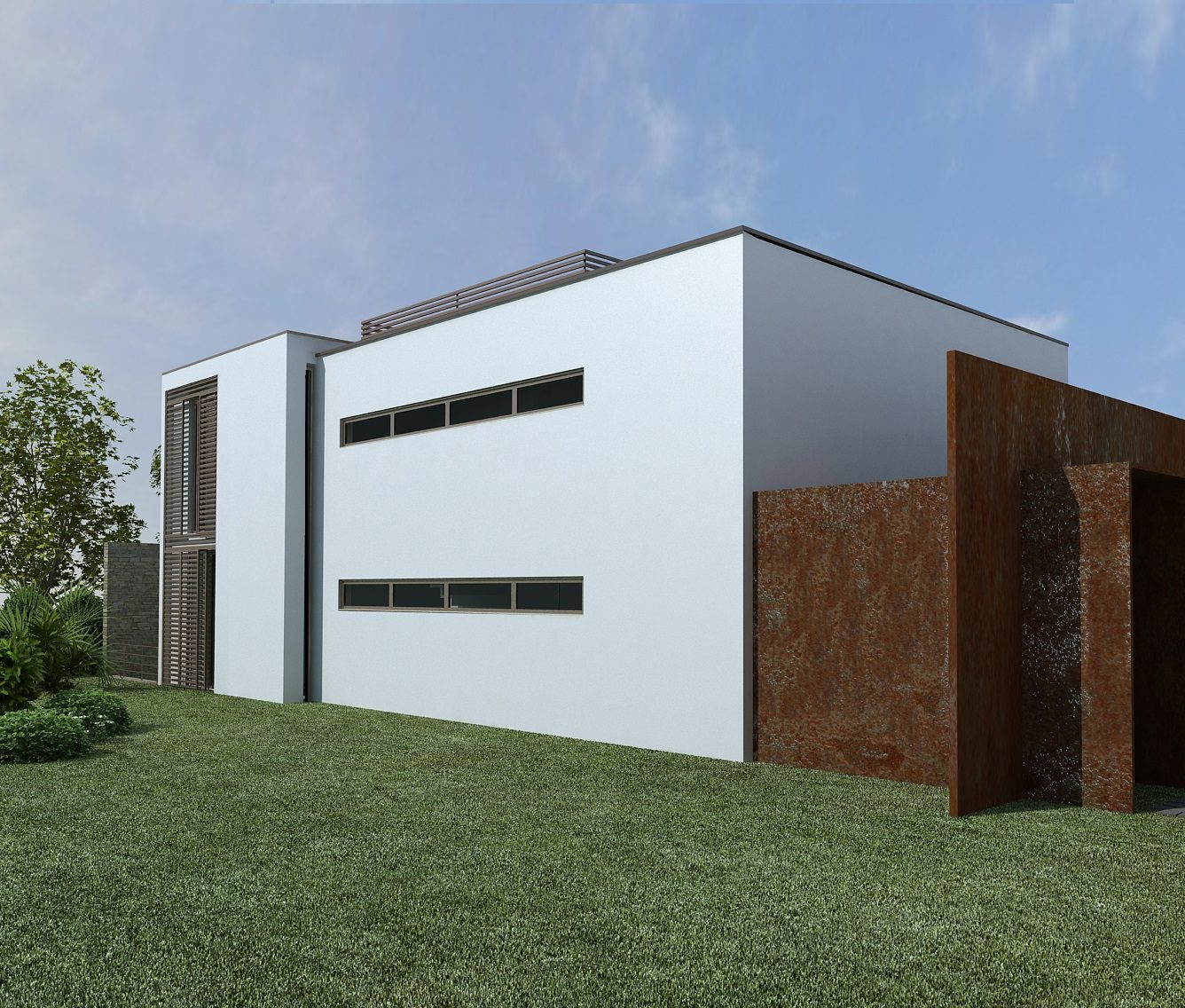 Casa Appelt — Volumetria contemporânea em Carnaxide