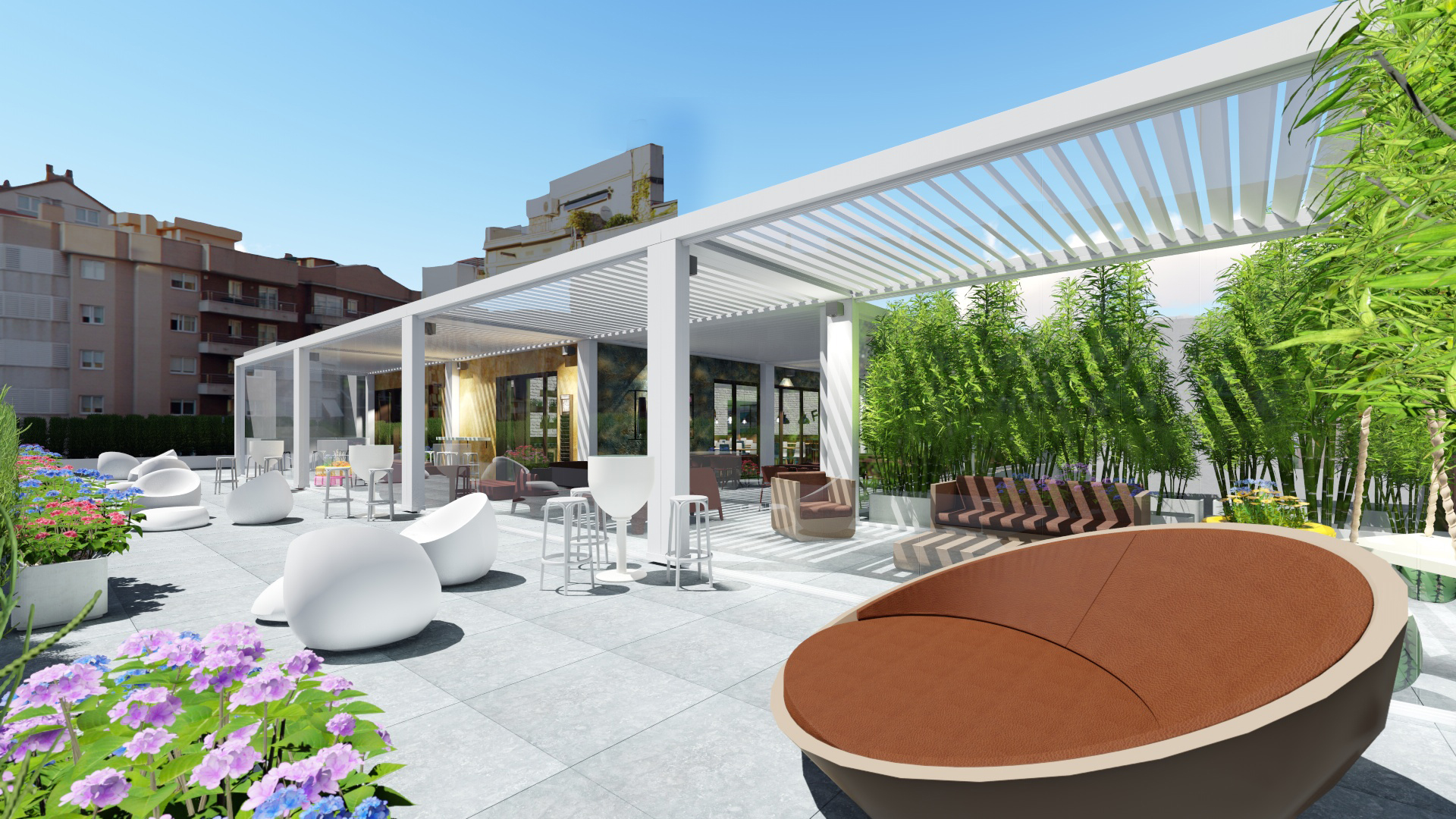 Hotel Picoas — Aproveitamento de espaço interior