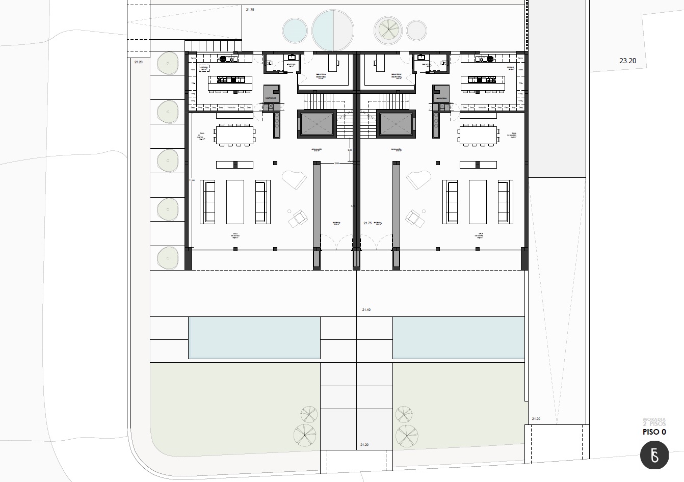Casa Gonçalves — Projeto de moradias em Belém por F. Simões Arquitetos