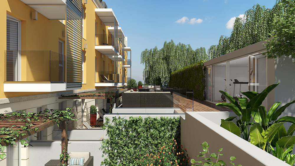 Janelas Verdes — Projeto de arquitetura de apartamentos em Lisboa por F. Simões Arquitetos